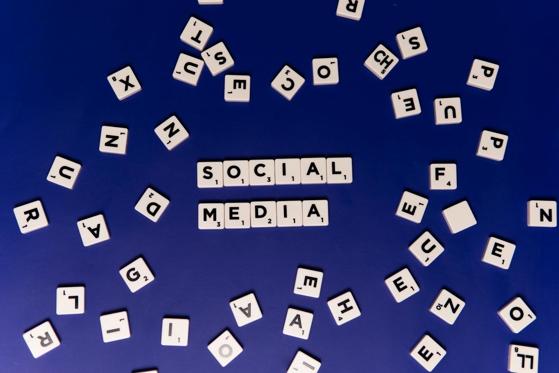 Smartphone displaying various social media app icons and notifications